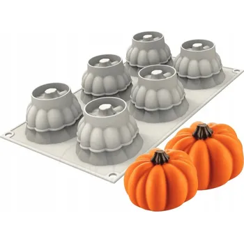 Nádoba na pečení Silikomart Delica silikonová forma 3D na monoporce dýně šedá