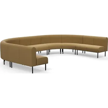 Pohovka Sedačka VARIETY, tvar U, potahová látka Pod CS, žlutá