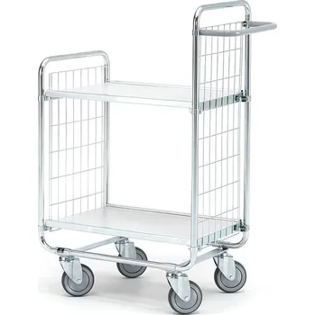 Policový vozík CRAFT, 2 police, 620x425 mm