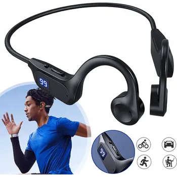 Sluchátka BEZDRÁTOVÁ SPORTOVNÍ BLUETOOTH SLUCHÁTKA S KOSTNÍM VEDENÍM ZVUKU