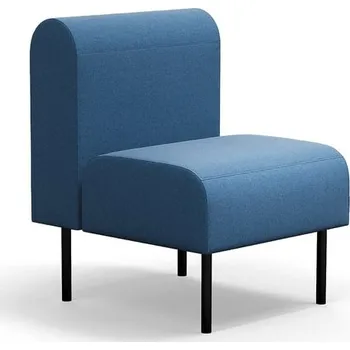 Pohovka Modulární sedačka VARIETY, 1místná, potahová látka Pod CS, modrá