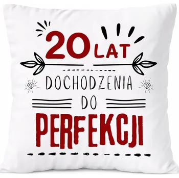 Polštář Dárek Polštář Birthday50 s potiskem bílý PoliDraw