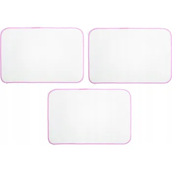 Žehlicí prkno IZOLOVANÁ PODLOŽKA ŽEHLICÍ PRKNO 3 KS RŮŽOVÁ