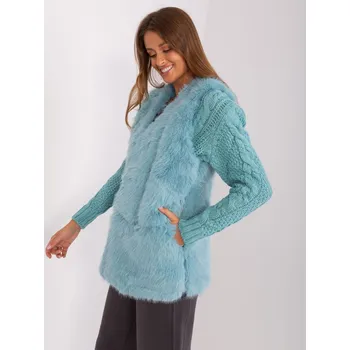 Dámská vesta Mátová vesta s podšívkou AT-