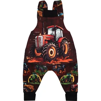 Rostoucí lacláčky - Traktor červený Velikost: 86