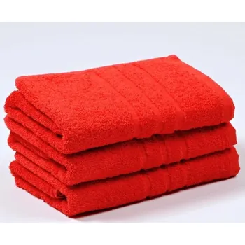 Ručník Top textil Ručník Standard 50x100 cm červený