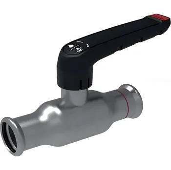 Ventil Lisovací plnoprůtokový kulový uzávěr Ivar.C 100 L, 18 mm, uhlíková ocel