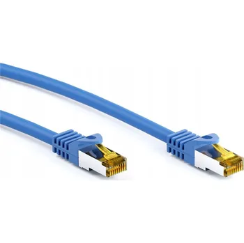 Síťový kabel Patchcord Goobay S/FTP 7 RJ45 / RJ45 25 m modrý