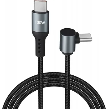 Datový kabel Kabel Interlook USB typ C - USB typ C 1 m černý