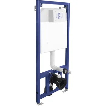 WC sada Laveo Podomítkový modul pro závěsné WC mísy Akan - VSA1058V, bez ovládacího tlačítka