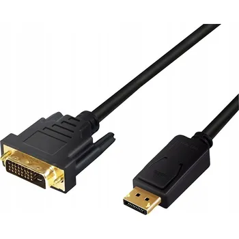 Video kabel Kabel DisplayPort - DVI-D LogiLink CV0133 5m (DisplayPort na DVI-D kabel, 5 metrů)