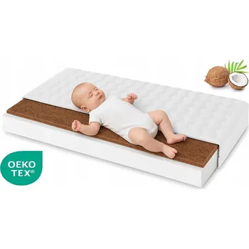 Matrace Matrace 60x130 Pěna KOKOS Mikrovlákno PRODYŠNÁ do postýlky 60x130