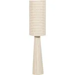 WOOOD Světle béžová bouclé stojací lampa Loft 130 cm