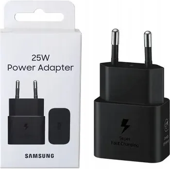 Síťová nabíječka Samsung USB typ C pro Samsung 3000 mA 5 V černá