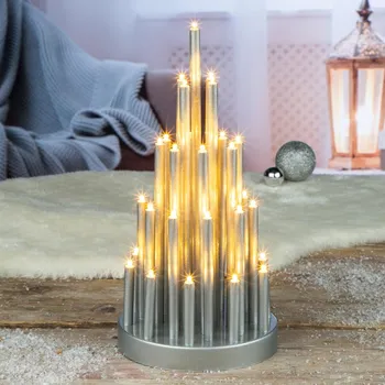 Vánoční dekorace Haushalt international LED Dekorace Pyramida 496080