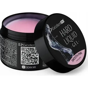 Lak na nehty Excellent PRO tvrdý tekutý gel hladký Pink 50g