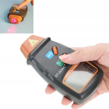 IP kamera LCD TACHOMETR MĚŘIČ OTÁČEK RPM OPTICKÝ