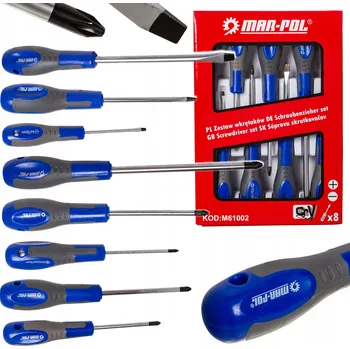 Šroubovák Sada šroubováků Mar-Pol 8 kusů
