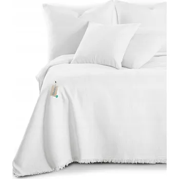 Prostěradlo Přehoz Filumi polyester 170 cm x 210 cm bílý