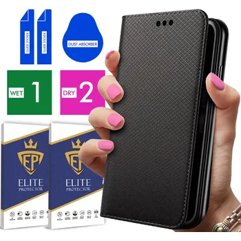 Pouzdro na mobilní telefon POUZDRO + SKLO PRO SAMSUNG GALAXY XCOVER 4 4S KRYTÍCÍ SKLO