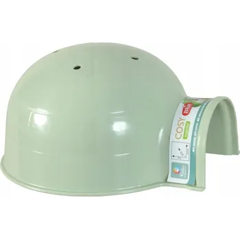 ZOLUX Plastový domeček iglú pro hlodavce COSY malý zelený
