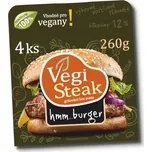VegiSteak hmm...burger 4ks - VEGAN - VETO 260g