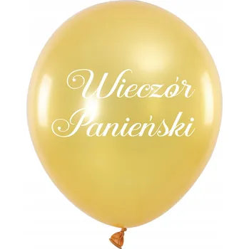 Balónek Balónky balónky Rozlučka Se Svobodou zlaté 30 cm 1 Ks