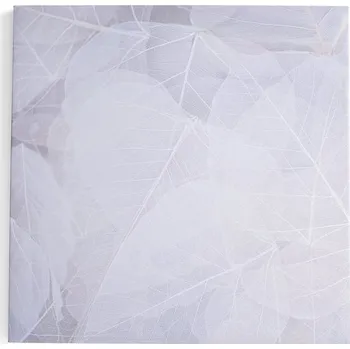 Paraván Akustický panel IMAGE, zimní listí, 1200x1200 mm, béžová