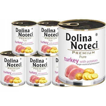 Krmivo pro psa Dolina Noteci Pure Vlhké krmivo pro psy s alergií – Krůta 6 x 800 g