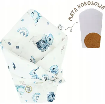 Zavinovačka Bambusový zavinovací Zavinovačka s vyztužením Dino 74x74 cm