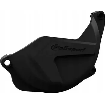 POLISPORT KRYT VÍKA SPOJKY HONDA CRF 450R '10-'16 ČERNÁ BARVA