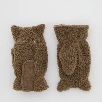 Dívčí bunda Reserved - Palčáky s oušky - béžová - 870HT-08X - 870HT-08X-3Y5