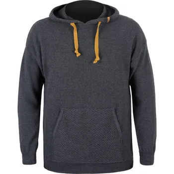 Pánské oblečení KAMA 4086 Merino mikina, tmavě šedá Velikost: M