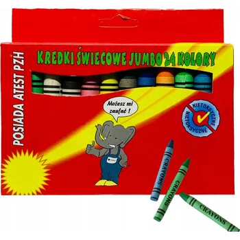 Voskovky Ninbo Jumbo 24 - 3 balení