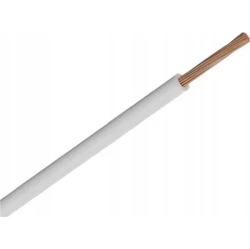 elektrický kabel Kabel FLRY-B 0,5mm2 bílý