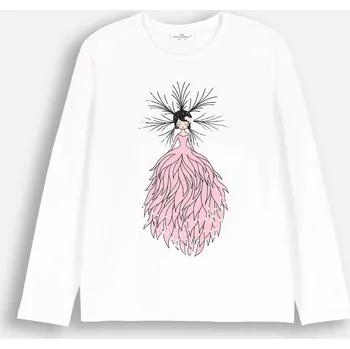 Coccodrillo dětské tričko bílé bavlna velikost 110