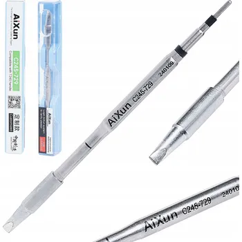 Páječka Hrot s topným tělesem AIXUN 245 C245 T245 3MM dlátový pro pájecí stanice JBC YIHUA SUGON
