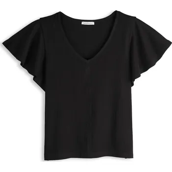 GATE Bavlněné tričko s volánem 34 225-1641/89