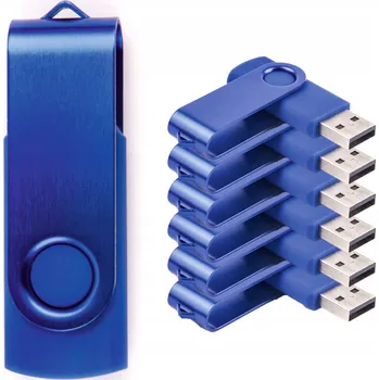 USB flash disk Flash disk MemoRabbit DS-0001 Twister 2 GB USB 2.0 modrý