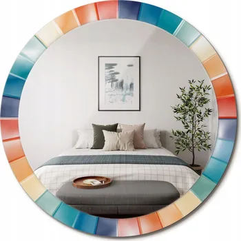 Zrcadlo Zrcadlo Coloray nástěnné kulaté 900 x 900 mm