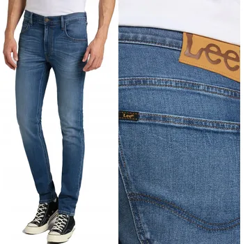 Pánské džíny Lee Luke pánské džíny se zúženými nohavicemi velikost 32/34