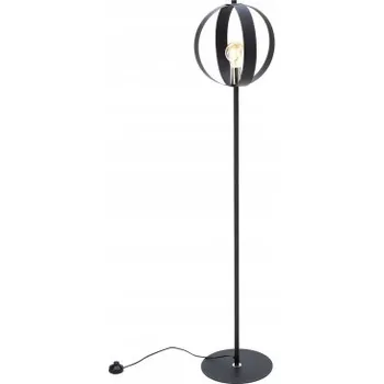 Stojací lampa Podlahová lampa Lis LIVIA E27 40 W černá