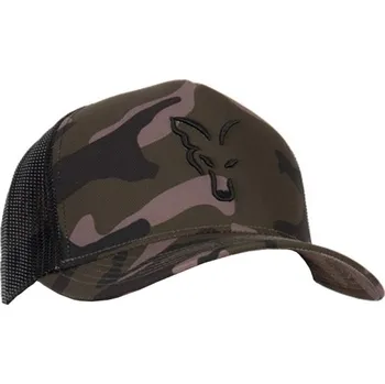 Kšiltovka FOX - Kšiltovka Black Camo Trucker Cap