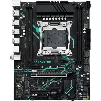 Externí pevný disk MACHINIST X99 B9 základní deska M-ATX LGA2011-3 sada s Xeon E5 2650 V4 DDR4 ECC 16GB RAM 2400MHz NVME M.2 SATA pro stolní PC
