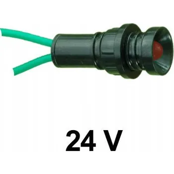 Lampička Červená lampa KLP-5 24V, 100 D.3301