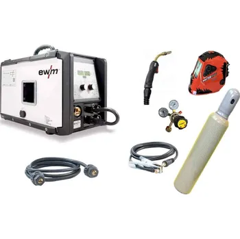 Svářečka Svářečka CO2 EWM Picomig 180 Syn-výhodný SET Varianta: SET 31: svářečka s výbavou v popisu stroje + kukla profi + RV CO2 + lahev CO2 plná 090-005546-00502/SET31