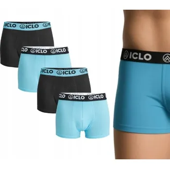 Pánské oblečení Pánské bavlněné boxerky ICLO 4 kusy vel. XL