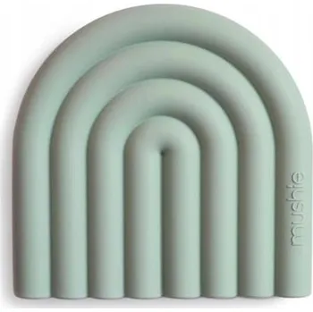 Kousátko Mushie silikonové modré