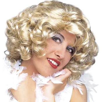 Karnevalová paruka PARUKA BLOND MARILYN MONROE VLNY KRÁTKÁ