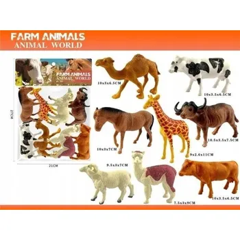 Figurka ZVÍŘÁTKA 8KS [FIGURKY]